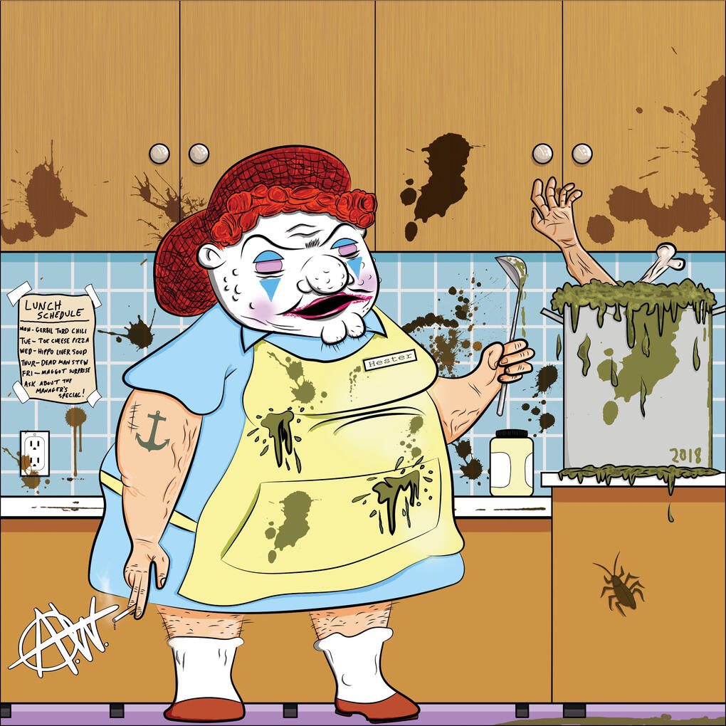 "Lunch Lady Hester"